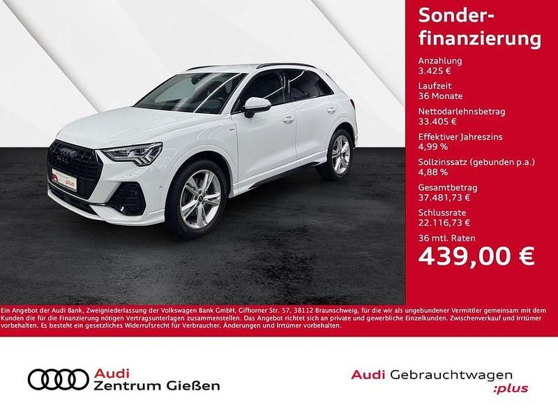 Weiß Gebraucht 2022 Audi Q3 S-Line SUV | 36.830 € (Fairer Preis) - Bild 1/4