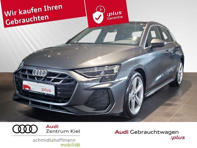 Daytonagrau perleffekt Gebraucht 2024 Audi A3 Sportback S-Line Limousine | 37.980 € (Guter Preis) - Bild 1/4