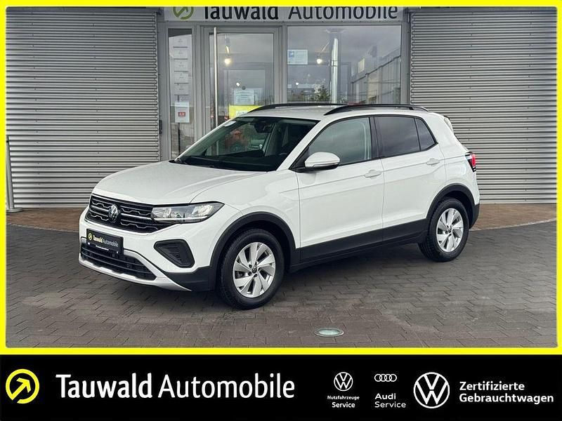 Pure white Gebraucht 2024 VW T-Cross Life SUV | 22.480 € (Fairer Preis) - Bild 1/4