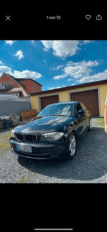 Schwarz Gebraucht 2008 BMW 118 Kleinwagen | 3.500 € (Fairer Preis) - Bild 1/4