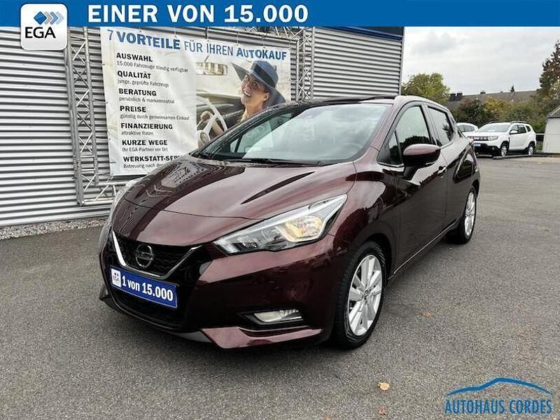 Inspiration red Gebraucht 2020 Nissan Micra N-Way Kleinwagen | 14.898 € (Fairer Preis) - Bild 1/4