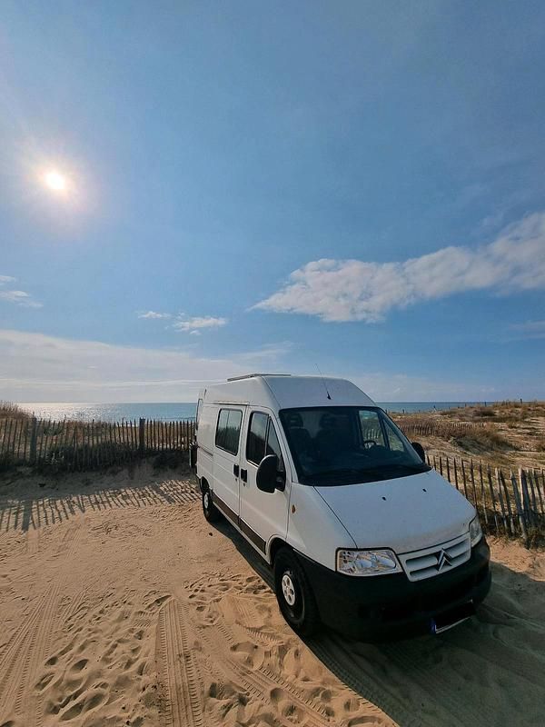 Weiß Gebraucht 2002 Citroën Jumper Van / Kleinbus | 12.000 € - Bild 1/4