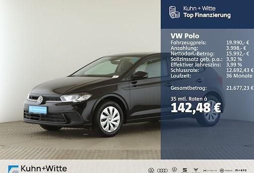 Gebraucht VW Polo Life 95 PS (69 kW) 2025 Schwarz Limousine