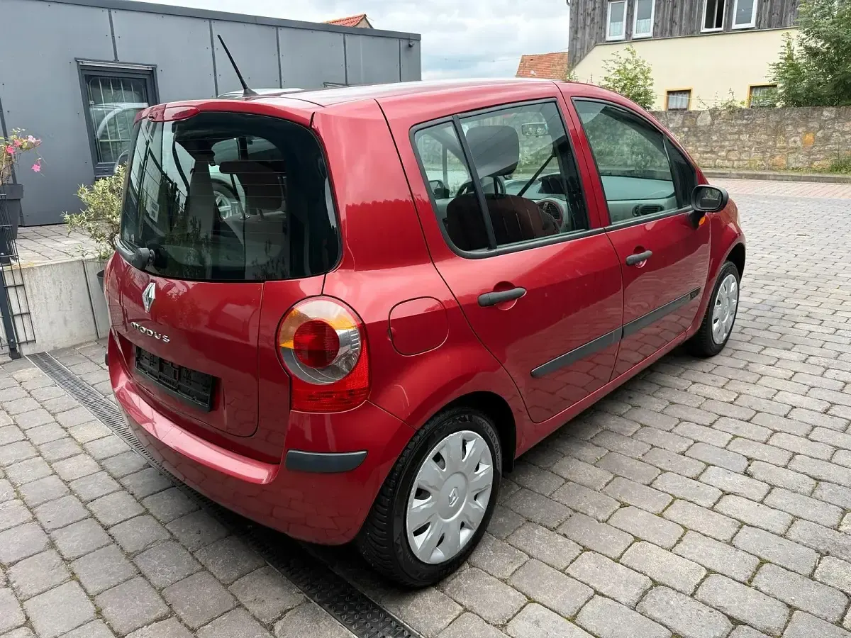 Gebraucht Renault Modus 75 PS (55 kW) 2004 Rot Van / Kleinbus