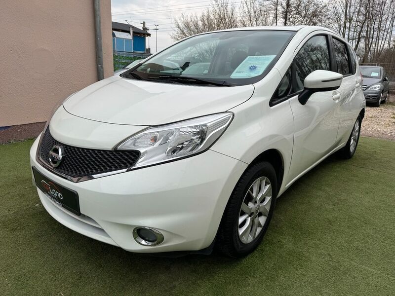 Gebraucht Nissan Note Acenta 80 PS (58 kW) 2016 Weiß Van / Kleinbus