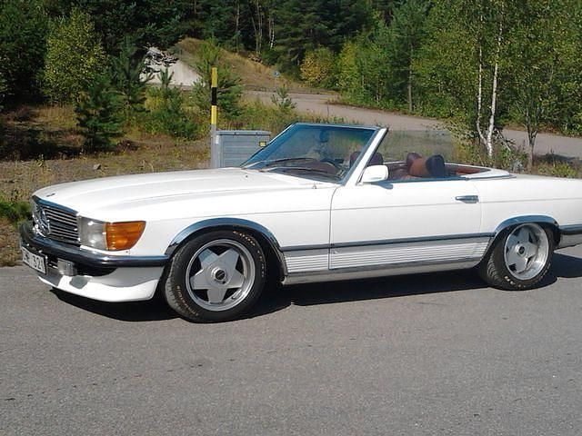 Gebraucht Mercedes SL350 201 PS (147 kW) 1989 Weiß Cabrio