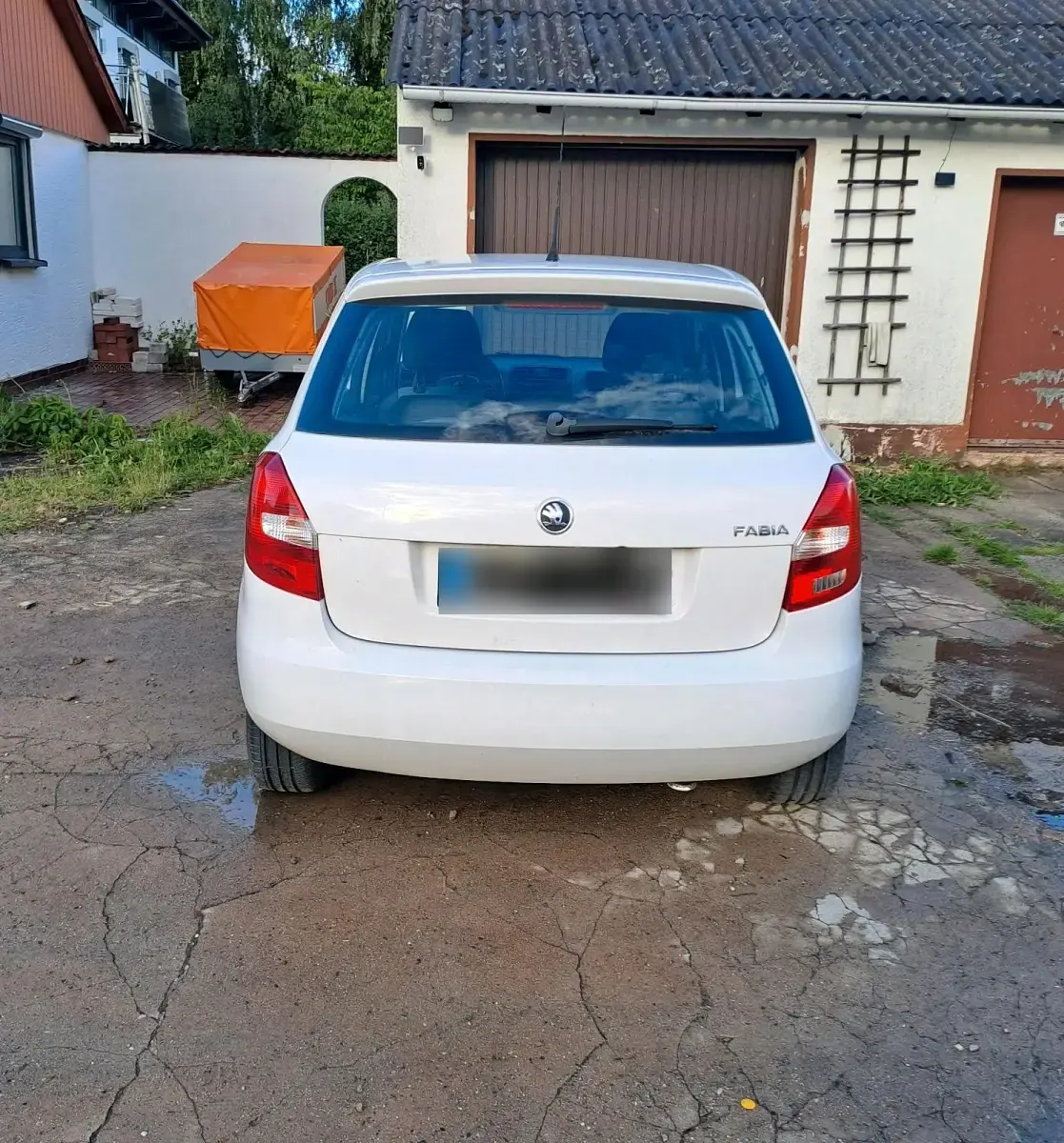 Gebraucht Skoda Fabia 60 PS (44 kW) 2013 Weiß Limousine