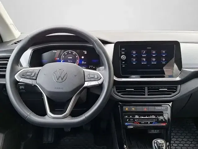 Gebraucht VW T-Cross Life 95 PS (69 kW) 2025 Clear blue metallic (metallic) SUV