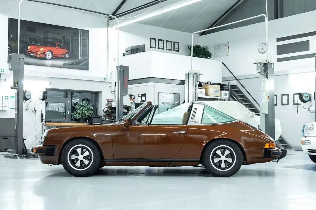 Gebraucht Porsche 911 165 PS (121 kW) 1976 Braun Cabrio