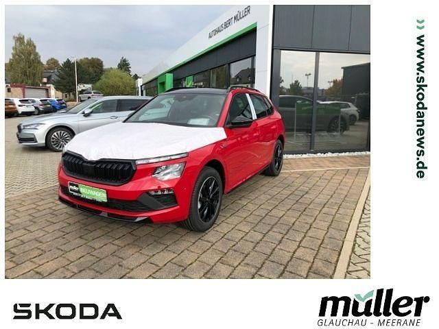 Rot (velvetrot metallic) Neu 2025 Skoda Kamiq Monte Carlo SUV | 39.240 € - Bild 1/4