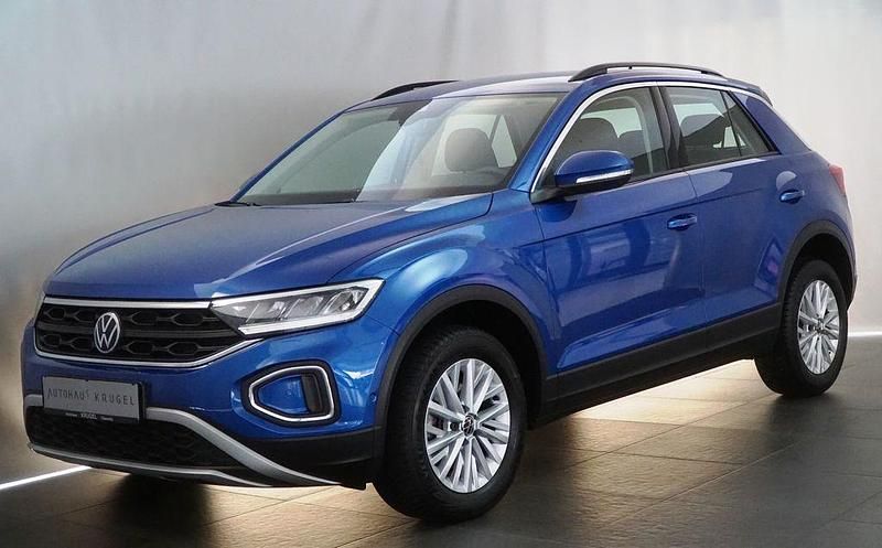 Blau Gebraucht 2022 VW T-Roc Life SUV | 19.990 € (Fairer Preis) - Bild 1/4