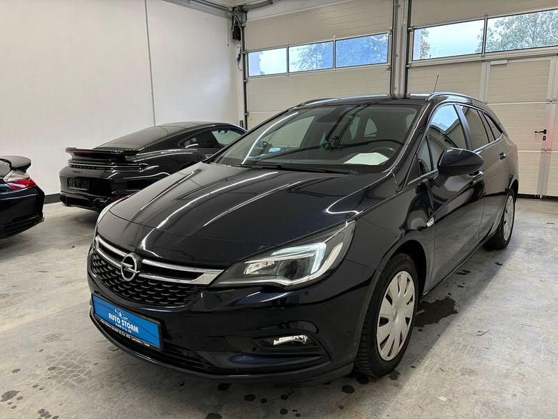 Blau Gebraucht 2019 Opel Astra Business Kombi | 7.570 € (Superpreis) - Bild 1/4