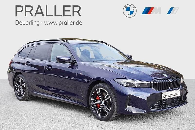Bmw individual tansanitblau Gebraucht 2024 BMW 330e M Sport Kombi | 53.900 € - Bild 1/4