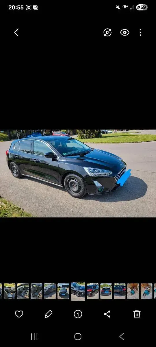 Gebraucht Ford Focus Titanium 125 PS (91 kW) 2018 Schwarz Limousine