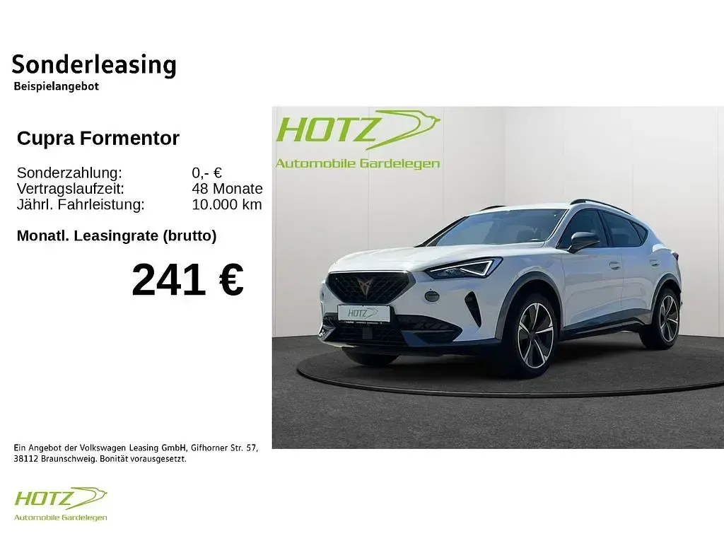 Gebraucht Cupra Formentor 150 PS (110 kW) 2024 "candy" weiss SUV