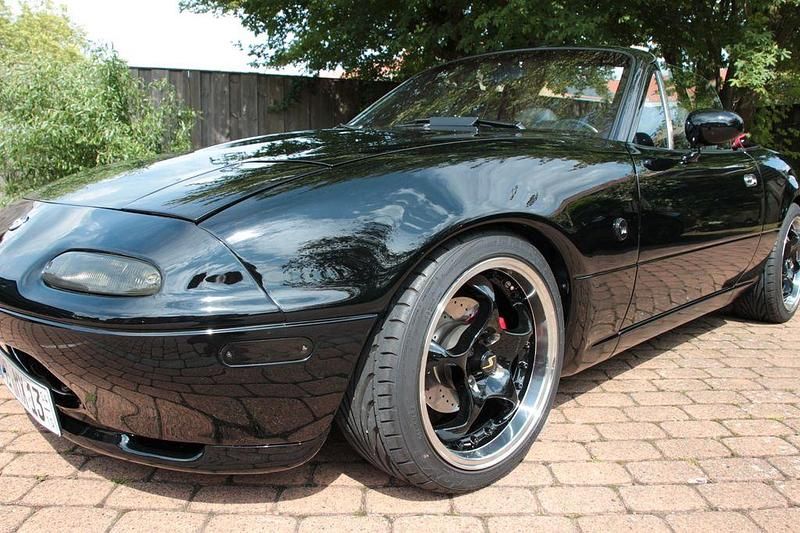 Gebraucht Mazda MX5 131 PS (96 kW) 1994 Schwarz Cabrio