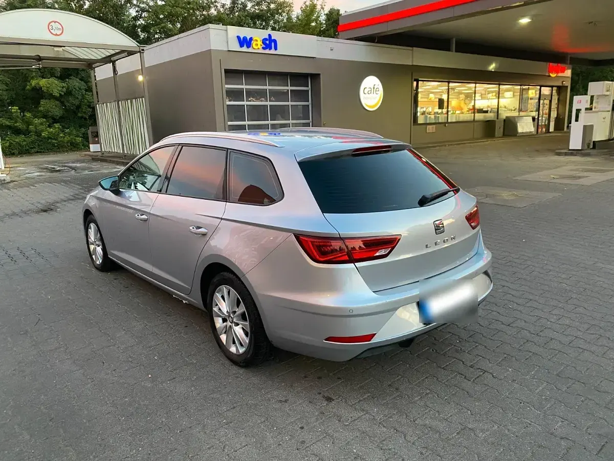 Gebraucht Seat Leon 116 PS (85 kW) 2018 Silber Kombi