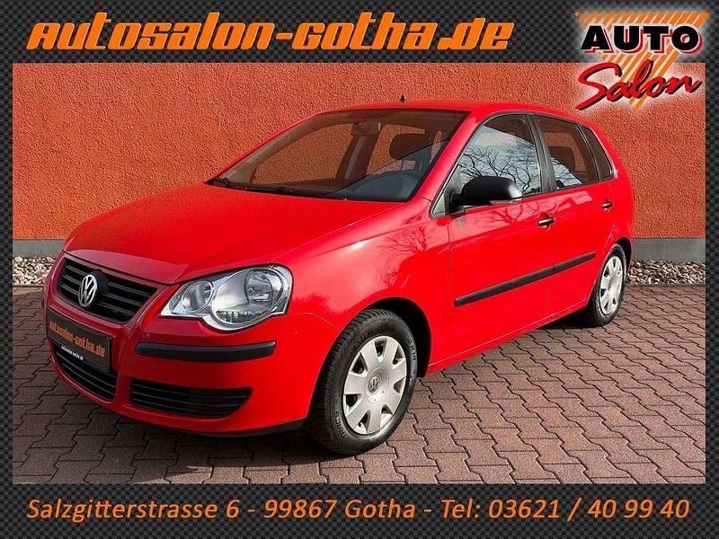 Rot Gebraucht 2008 VW Polo Trendline Kleinwagen | 2.990 € - Bild 1/4