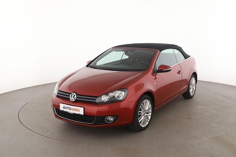 Rot Gebraucht 2014 VW Golf Cabriolet Cup Cabrio | 13.350 € (Fairer Preis) - Bild 1/3