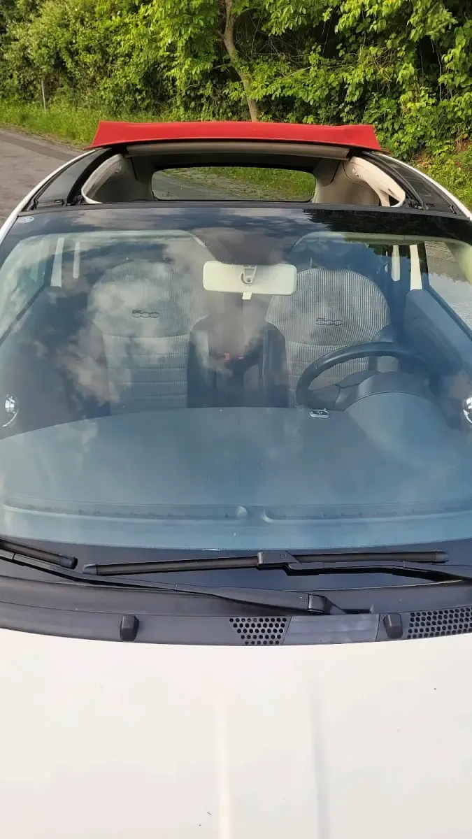 Gebraucht Fiat 500 85 PS (62 kW) 2013 Weiß Cabrio
