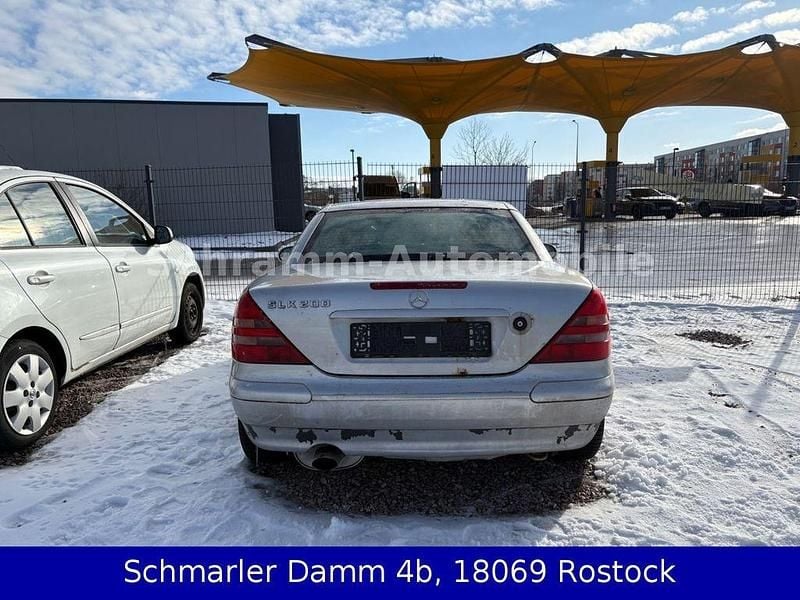 Gebraucht Mercedes SLK200 136 PS (100 kW) 1998 Silber Cabrio