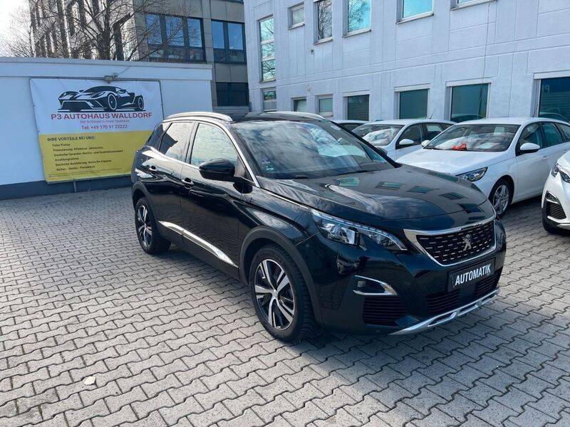 Schwarz Gebraucht 2019 Peugeot 3008 Allure GT-Line SUV | 19.690 € (Etwas zu teuer) - Bild 1/4