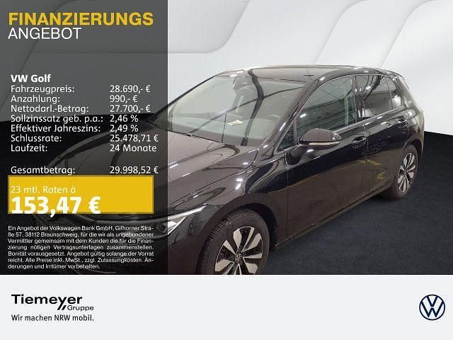 Schwarz Gebraucht 2025 VW Golf VIII Goal Limousine | 28.690 € (Superpreis) - Bild 1/4