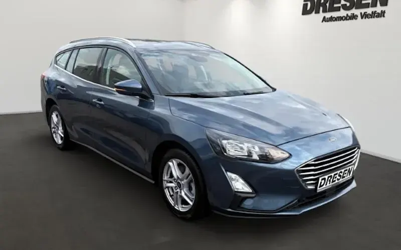 Gebraucht Ford Focus Cool & Connect 120 PS (88 kW) 2021 Blau Kombi