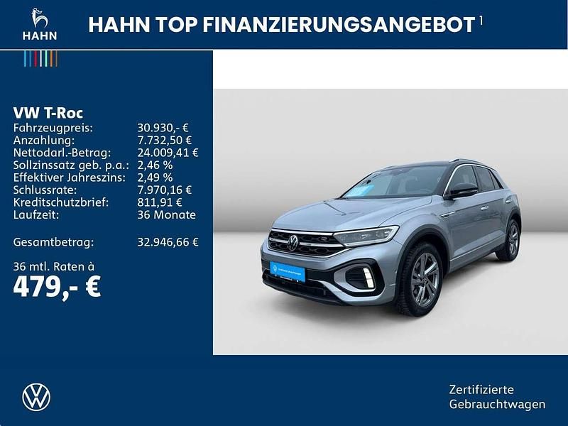 Gebraucht VW T-Roc R-line 150 PS (110 kW) 2025 Silber SUV
