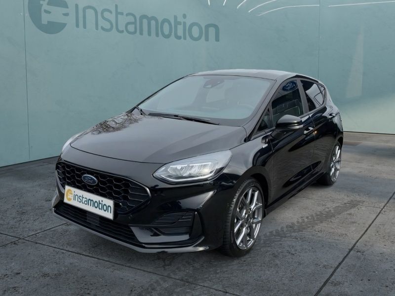 Schwarz Gebraucht 2023 Ford Fiesta ST-Line Kleinwagen | 19.290 € (Fairer Preis) - Bild 1/3