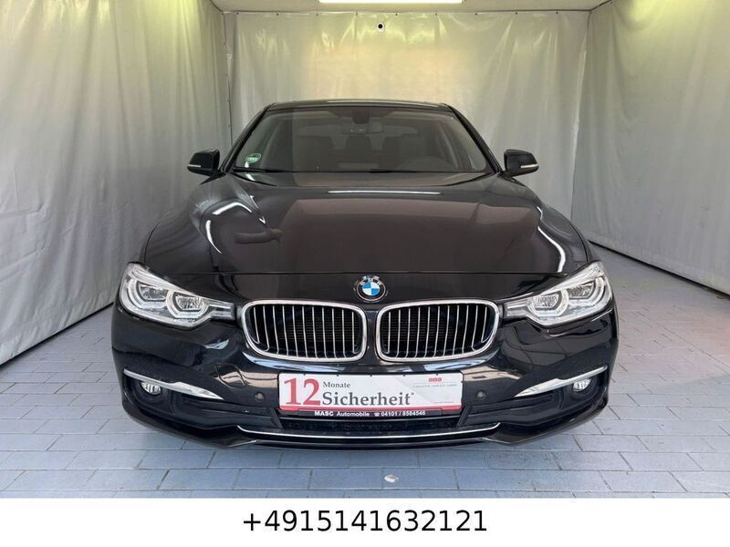 Gebraucht BMW 320 Luxury Line 190 PS (139 kW) 2017 Black sapphire metallic Limousine