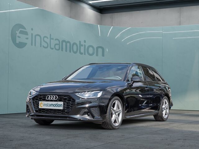 Schwarz Gebraucht 2023 Audi A4 S-Line Kombi | 33.880 € (Fairer Preis) - Bild 1/2
