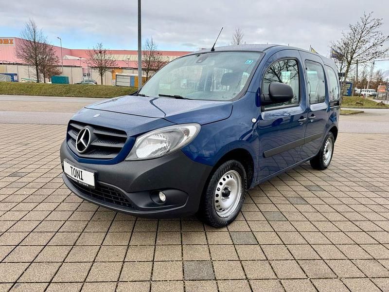 Blau Gebraucht 2014 Mercedes Citan 108 Kombi | 4.990 € (Fairer Preis) - Bild 1/4