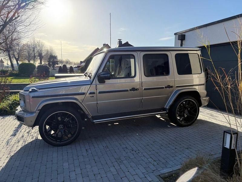 Mojave silber Gebraucht 2024 Mercedes G500 AMG SUV | 139.990 € - Bild 1/4