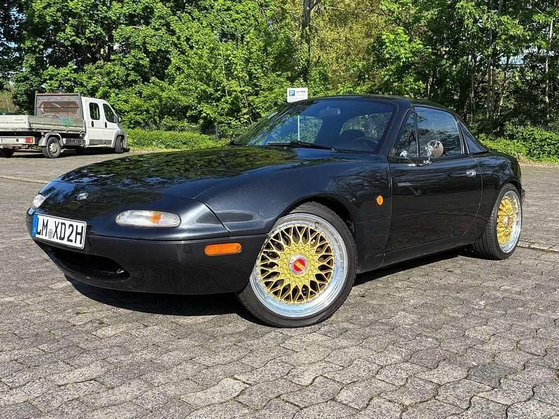 Schwarz Gebraucht 1992 Mazda MX5 Cabrio | 9.500 € - Bild 1/4