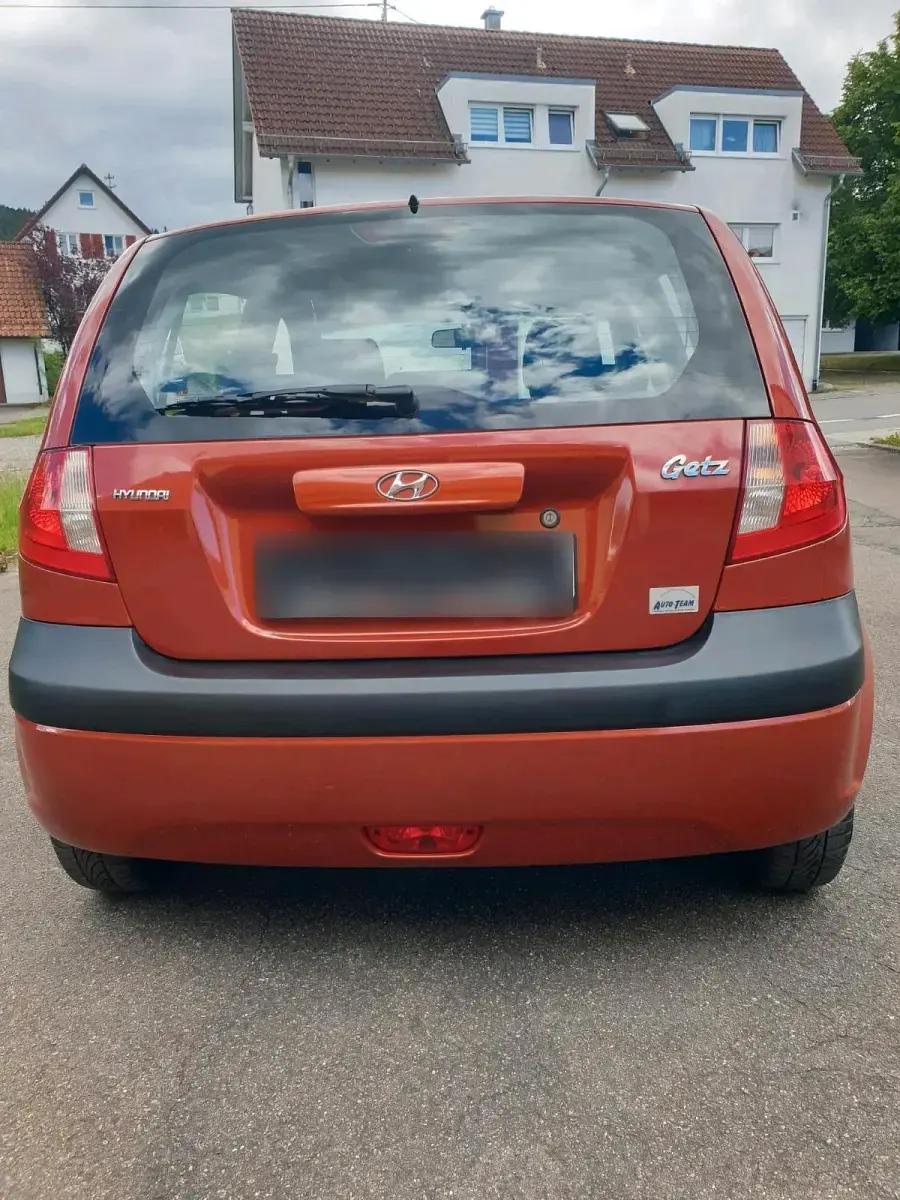 Gebraucht Hyundai Getz 67 PS (49 kW) 2007 Orange Kleinwagen