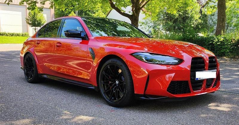 Rot Gebraucht 2023 BMW M3 Competition Edition Limousine | 80.950 € (Superpreis) - Bild 1/4