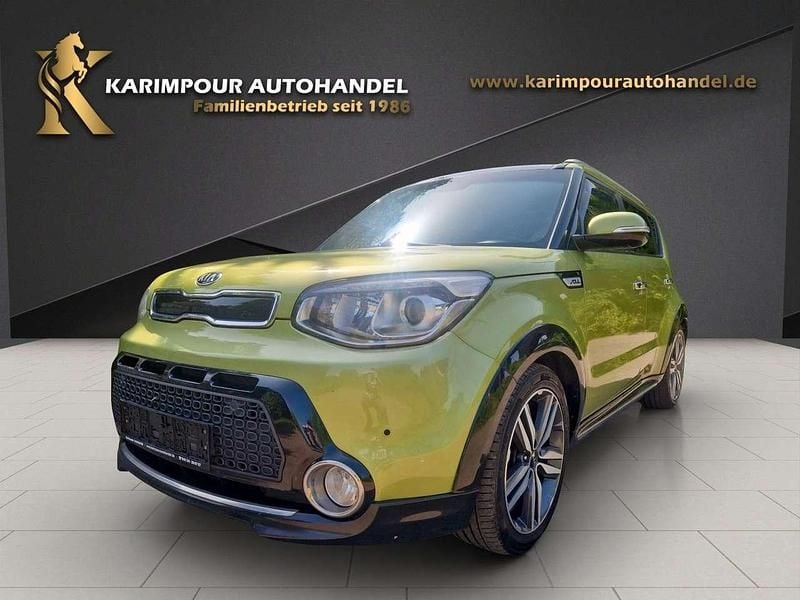 Acidgrün met. Gebraucht 2014 Kia Soul Spirit SUV | 6.600 € (Fairer Preis) - Bild 1/4