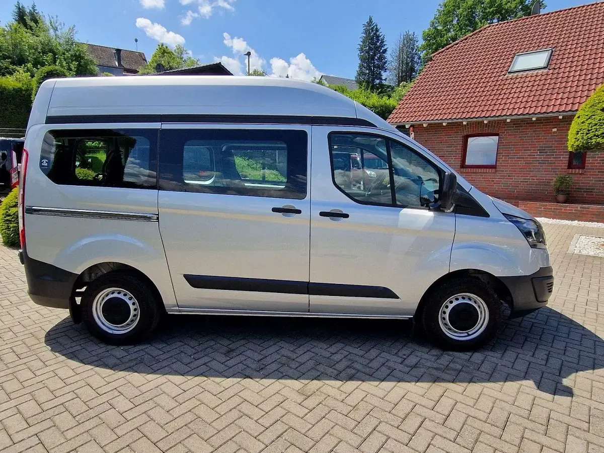 Brugt Ford Transit Custom 101 HK (74 kW) 2014 Sølv MPV
