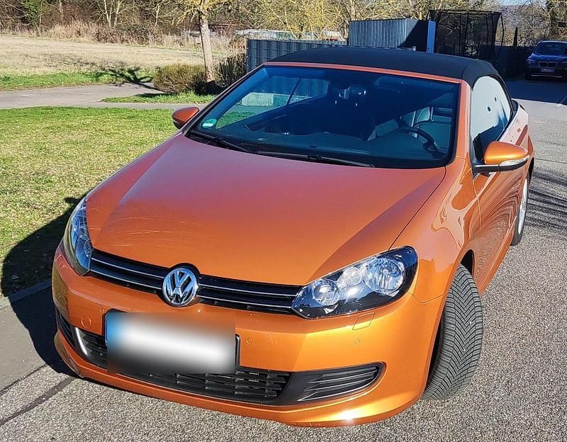 Gebraucht VW Golf Cabriolet Trendline 105 PS (77 kW) 2016 Orange Cabrio