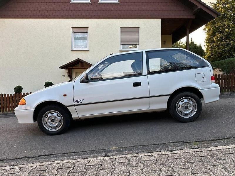 Gebraucht Suzuki Swift GLS 53 PS (38 kW) 2000 Weiß Kleinwagen