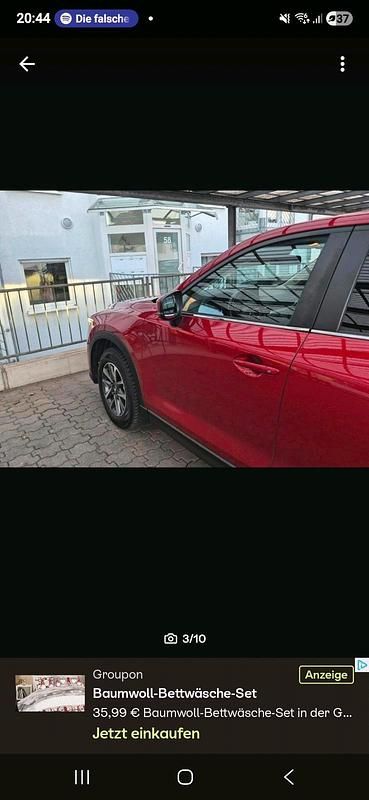Gebraucht Mazda CX-5 165 PS (121 kW) 2018 Rot SUV