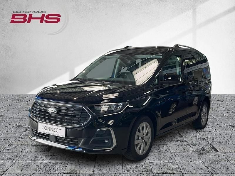 Ink black (schwarz) Gebraucht 2024 Ford Tourneo Connect Titanium Van / Kleinbus | 33.490 € (Fairer Preis) - Bild 1/4