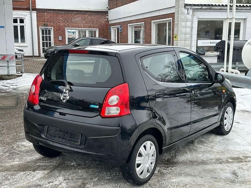 Gebraucht Nissan Pixo Acenta 68 PS (50 kW) 2009 Schwarz Kleinwagen