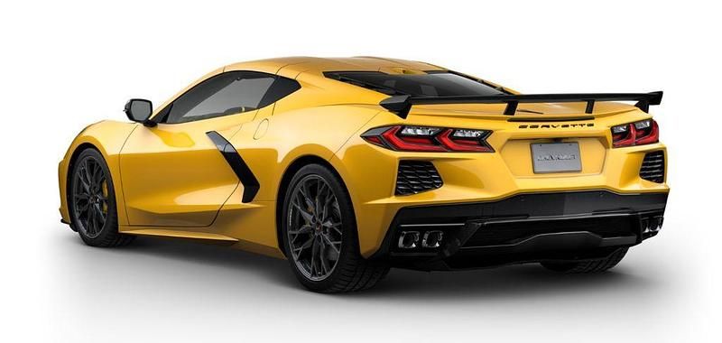 Neu Corvette C8 481 PS (353 kW) 2025 Gelb Coupé