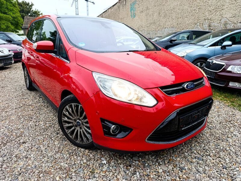 Rot Gebraucht 2011 Ford Grand C-Max Titanium Van / Kleinbus | 4.950 € (Fairer Preis) - Bild 1/4