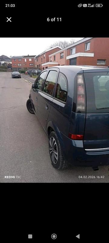Gebraucht Opel Meriva 75 PS (55 kW) 2008 Blau Van / Kleinbus