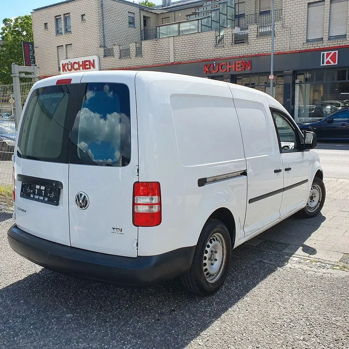 Gebraucht VW Caddy Maxi 102 PS (75 kW) 2012 Weiß Van / Kleinbus