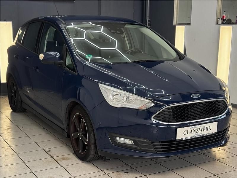 Gebraucht Ford C-MAX Business Edition 101 PS (74 kW) 2016 Blazerblau Van / Kleinbus