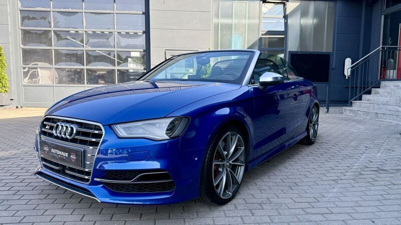 Sepangblau perleffekt Gebraucht 2014 Audi S3 Cabriolet Sport Cabrio | 28.870 € (Etwas zu teuer) - Bild 1/4